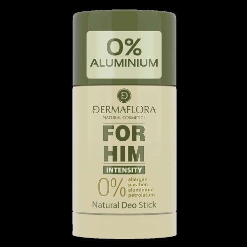 DERMAFLORA 0% FÉRFI GÉL STIFT 75 ML INTENSITY FOR HIM