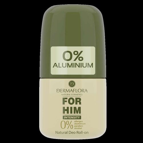 DERMAFLORA 0% FÉRFI ROLL ON 50 ML INTENSITY FOR HIM