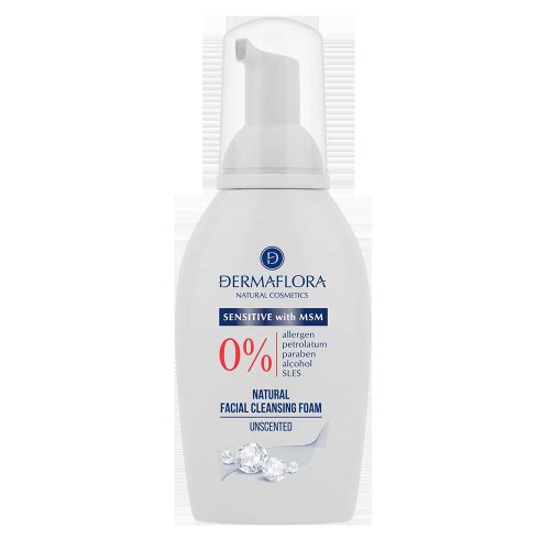 DERMAFLORA 0% ARCTISZTÍTÓ HAB 100 ML SENSITIVE MSM