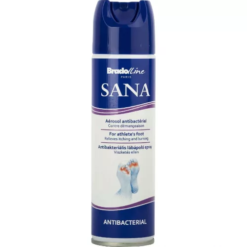 SANA ANTIBAKTERIÁLIS LÁBÁPOLÓ SPRAY 150 ML