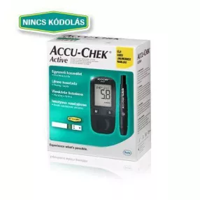 ACCU-CHEK ACTIVE VÉRCUKORSZINTMÉRŐ KÉSZÜLÉK KIT ÚJ