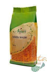 NATURA VÖRÖSLENCSE 250 GR