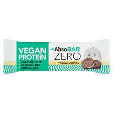 ABSOBAR ZÉRO PROTEIN SZELET VANÍLIÁS KEKSZ 40 GR GM. CM. VEGÁN