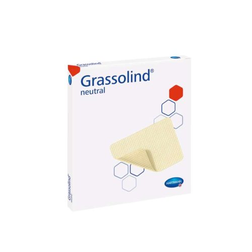 GRASSOLIND KENŐCSTÜLL 20 X 20 CM 10DB/DOBOZ IMPREGNÁLT GÉZLAP STERIL (HARTMANN)