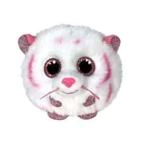 TY PUFFIES PLÜSS FIGURA TABOR RÓZSASZÍN-FEHÉR TIGRIS