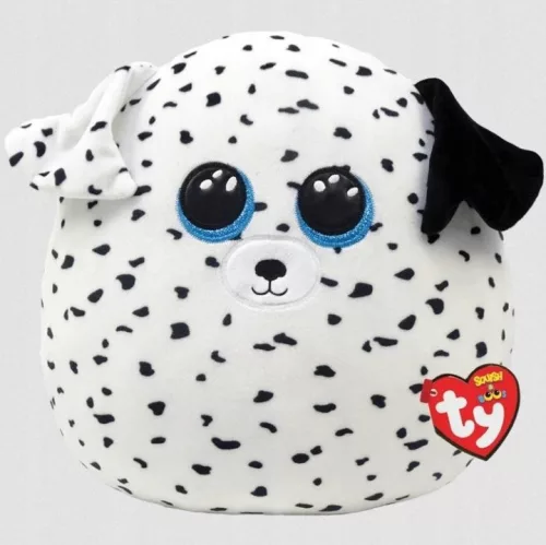 TY SQUISH-A-BOSS PÁRNA ALAKÚ PLÜSS FIGURA FETCH-KUTYA 30 CM