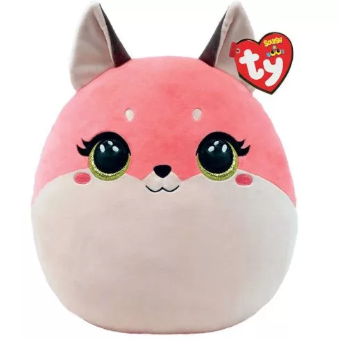 TY SQUISH-A-BOSS PÁRNA ALAKÚ PLÜSS FIGURA ROXIE RÓKA 30 CM