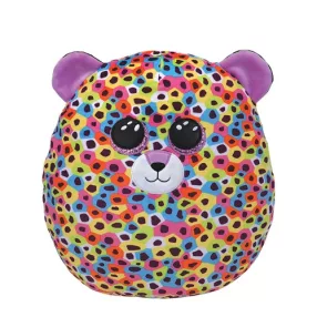   TY SQUISH-A-BOSS PÁRNA ALAKÚ PLÜSS FIGURA GISELLE LEOPÁRD 22 CM