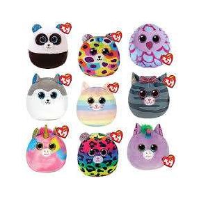   TY SQUISH-A-BOSS PÁRNA ALAKÚ PLÜSS FIGURA PÖTTYÖS UNIKORNIS 22 CM