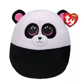   TY SQUISH-A-BOSS PÁRNA ALAKÚ PLÜSS FIGURA BAMBOO PANDA 22 CM