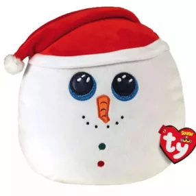   TY SQUISH-A-BOSS PÁRNA ALAKÚ PLÜSS FIGURA FLURRY HÓEMBER 22 CM