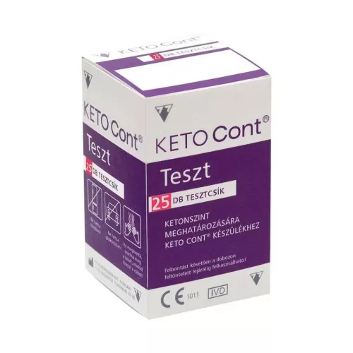 KETO CONT TESZTCSÍK 25 DB-OS