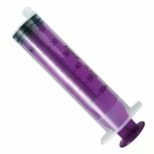 PEG SZONDATÁPLÁLÁSHOZ CSAVAROS FECSKENDŐ 60 ML