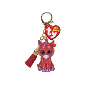 TY MINI BOOS CLIP MŰANYAG FIGURA SUNSET KORALL UNIKORNIS