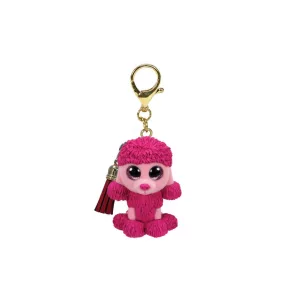 TY MINI BOOS CLIP MŰANYAG FIGURA PATSY RÓZSASZÍN PUDLI