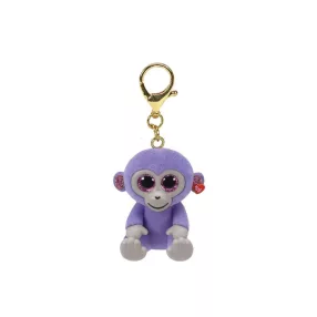 TY MINI BOOS CLIP MŰANYAG FIGURA GRAPES LILA MAJOM