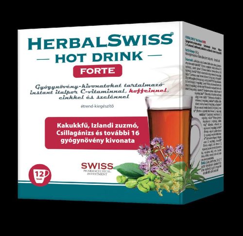 HERBAL SWISS FORTE FORRÓ INSTANT ITALPOR HOT DRINK 12 DARABOS