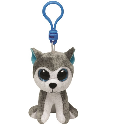 TY BOOS PLÜSSFIGURA CLIP 8,5 CM SLUSH HUSKY