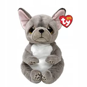 TY BOOS PLÜSSFIGURA 15 CM NORDIC SZÜRKE KUTYA