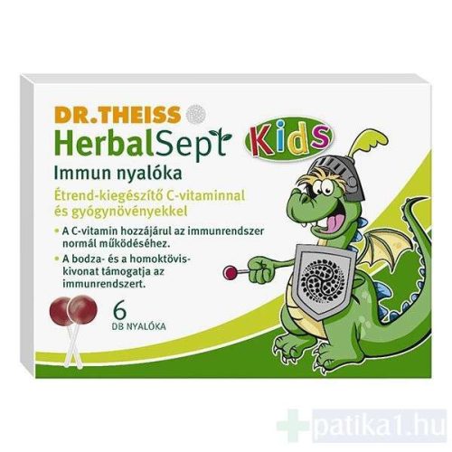 DR THEISS HERBAL SEPT KIDS NYALÓKA IMMUN 6 DARABOS