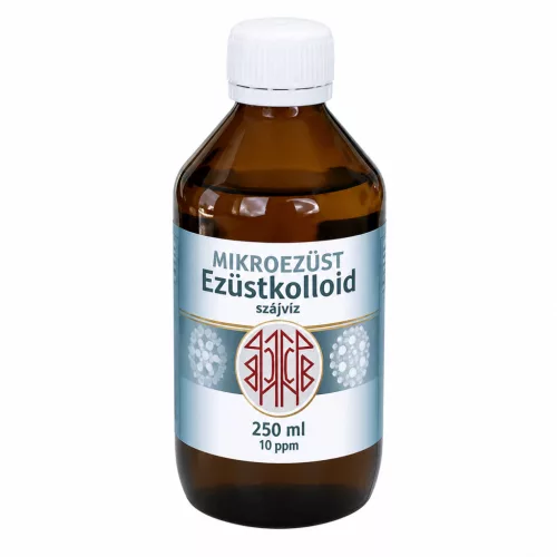 MIKROEZÜST EZÜSTKOLLOID SZÁJVÍZ OLDAT 250 ML