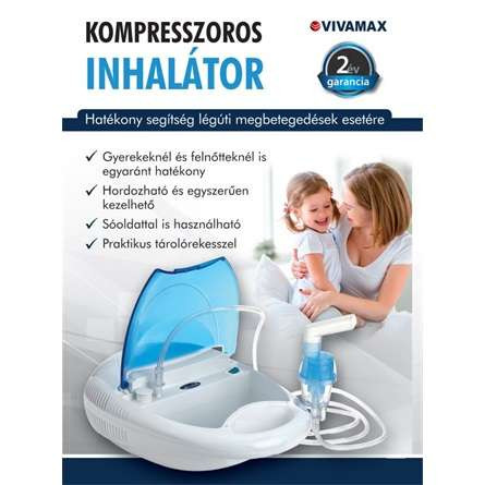 VIVAMAX KOMPRESSZOROS INHALÁTOR