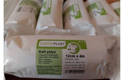 CENTERPLAST HAFT 10 X 4 CM PÓLYA ÖNTAPADÓ KÖTÉSRÖGZÍTŐ