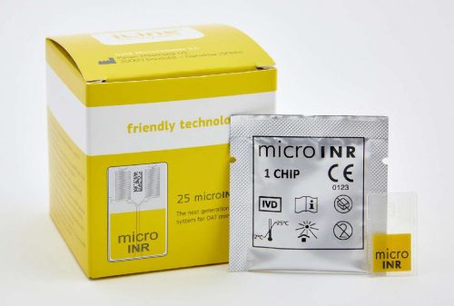 1MICRO INR VÉRALVADÁSMÉRŐ TESZT CHIP 25 DB/DOB