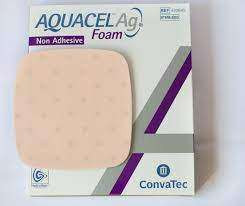 AQUACEL AG FOAM 20 X 20 CM NEM ÖNTAPADÓ HABKÖTSZER STERIL