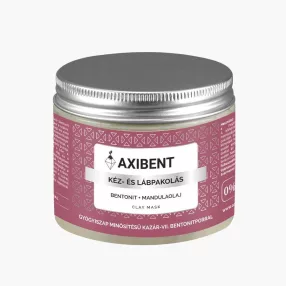 AXIBENT KÉZ ÉS LÁBPAKOLÁS BENTONIT MANDULAOLAJ 100 ML