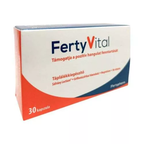 FERTYVITAL ÉTRENDKIEGÉSZÍTŐ TERHESSÉGI STRESSZ ESETÉRE 30 DB