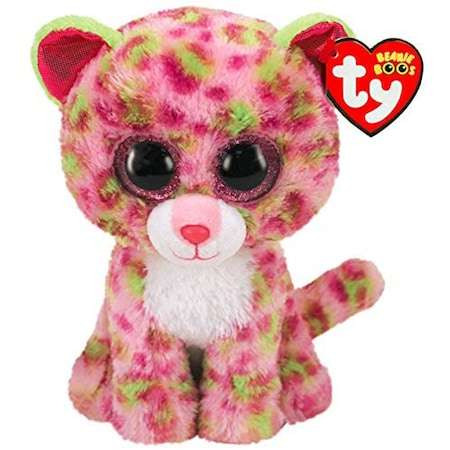 TY BOOS PLÜSSFIGURA 15 CM LAINEY RÓZSASZÍN LEOPÁRD