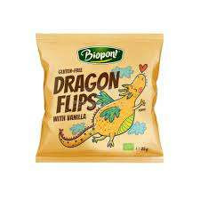 BIOPONT BIO DRAGON FLIPS VANILIÁS 25 GR GLUTÉNMENTES