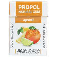 PROPOL PROPOLISZOS RÁGÓGUMI CUKORMENTES BIO CITRUSOS 25GR