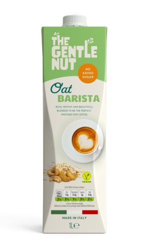 THE GENTLE NUT BARISTA ZABITAL HOZZÁADOTT CUKOR NÉLKÜL 1 LITER