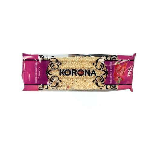 KORONA SZELET SZEZÁMOS VÖRÖSÁFONYÁS 60 GR