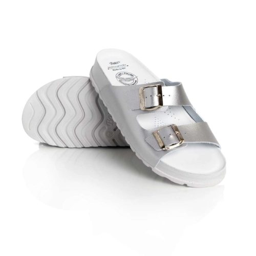 BATZ ZAMIRA NŐI PAPUCS SILVER 36-OS