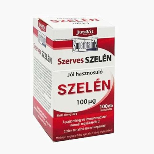 JUTAVIT SZERVES SZELÉN TABLETTA 100 DB