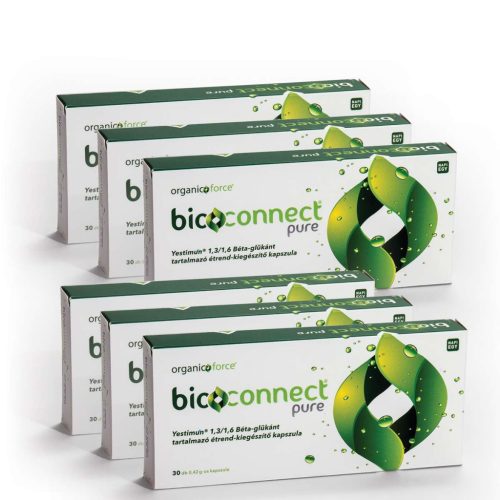 BIOCONNECT PURE BÉTA-GLÜKÁN KAPSZULA 12 ÉV FELÜLI GYERMEKEKNEK FELNŐTTEKNEK 30 DB-OS