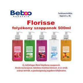   FLORISSE FOLYÉKONY SZAPPAN 500 ML POMENGRANAT (GRÁNÁTALMA)