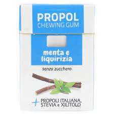 PROPOL PROPOLISZOS RÁGÓGUMI CUKORMENTES BIO MENTA ÉDESGYÖKÉR 25GR