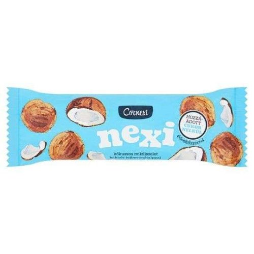 CORNEXI NEXI MÜZLISZELET KÓKUSZOS CSOKIS 25 GR CUKORMENTES