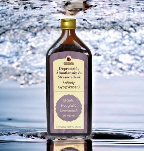 EGÉSZSÉGES IDEGRENDSZER NYUGTATÓ SZÉKELY GYÓGYKESERŰ 500 ML