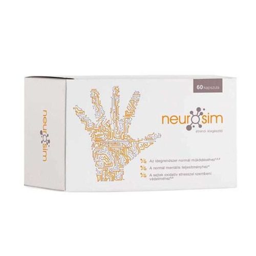 NEUROSIM 60 DB-OS ÉTREND KIEGÉSZÍTŐ KAPSZULA