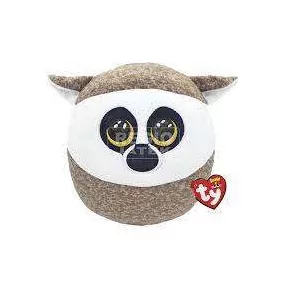   TY SQUISH BEANIES PÁRNA ALAKÚ PLÜSS FIGURA LINUS LEMÚR 22 CM