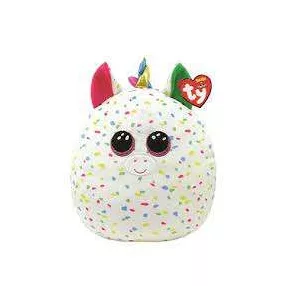   TY SQUISHY BEANIES PÁRNA ALAKÚ PLÜSS HHARMONIE PÖTTYÖS UNIKORNIS 30 CM SZÍNES SÜN
