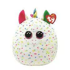 TY SQUISHY BEANIES PÁRNA ALAKÚ PLÜSS HHARMONIE PÖTTYÖS UNIKORNIS 30 CM SZÍNES SÜN