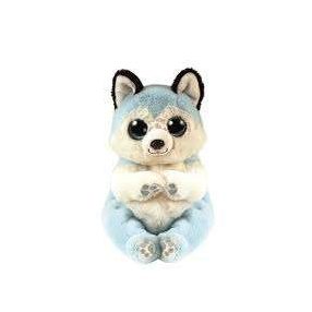 TY BEANIE BELLIES PLÜSS FIGURA THUNDER KÉK HUSKY 15 CM
