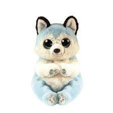 TY BEANIE BELLIES PLÜSS FIGURA THUNDER KÉK HUSKY 15 CM