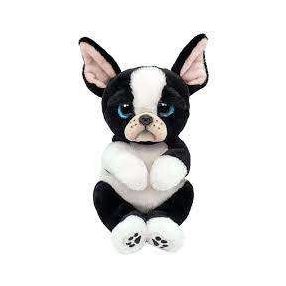   TY BEANIE BELLIES PLÜSS FIGURA TINK FEKETE-FEHÉR KUTYA 15 CM